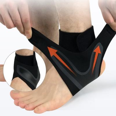 2 PC's Sport Ankle Support elastische hoge bescherming sport enkel apparatuur veiligheid uitgevoerd basketbal Ankle Brace ondersteuning Size:S(Left)