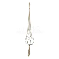 Plantenhanger Macramé Touw Bruin 120cm