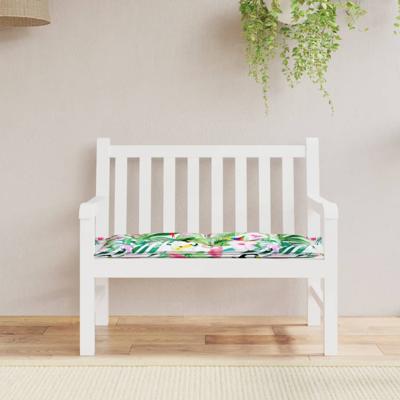 VidaXL Tuinbankkussen 100x50x7 cm oxford stof meerkleurig