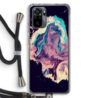 Cosmic Silence: Xiaomi Redmi Note 10 Pro Transparant Hoesje met koord