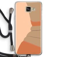 Bikini: Samsung Galaxy A5 (2016) Transparant Hoesje met koord