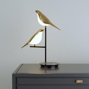 LED Tafellamp in de vorm van een vogel