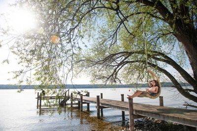 AMAZONAS AZ-2020450 hangstoel Grijs Hangende ligstoel