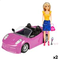 Pop Isabella 33 x 13 x 18 cm (2 Stuks) Pop Isabella 33 x 13 x 18 cm (2 Stuks)