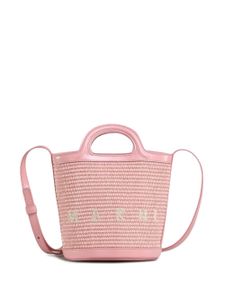 Marni mini sac seau Tropicalia - Rose