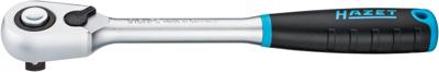 HAZET HiPer fijnvertande omschakelratel · veiligheidsvergrendeling 916HPS · 1/2 inch (12,5 mm) vierkant massief · Lengte: 275 mm