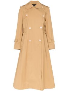 Simone Rocha trench à boutonnière croisée - Tons neutres