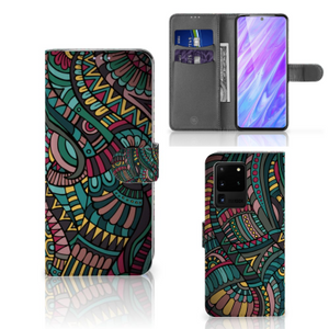 Samsung Galaxy S20 Ultra Telefoon Hoesje Aztec