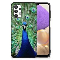 Samsung Galaxy A32 5G Dierenprint Telefoonhoesje Pauw