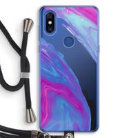 Zweverige regenboog: Xiaomi Mi Mix 3 Transparant Hoesje met koord