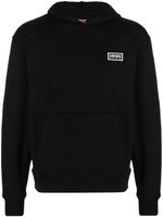 Kenzo sweat en coton à logo brodé - Noir