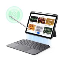 iPad 11" (A16) 2025 Flex Keyboard Case (Detachable) Pencil Bundle - US Layout-Dark Gray