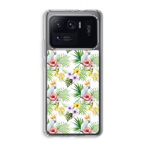 Gele kuif: Xiaomi Mi 11 Ultra Transparant Hoesje