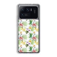 Gele kuif: Xiaomi Mi 11 Ultra Transparant Hoesje