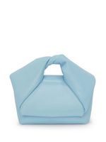 JW Anderson mini sac Twister en cuir - Bleu