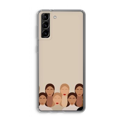 Girls girls girls: Samsung Galaxy S21 Plus Transparant Hoesje