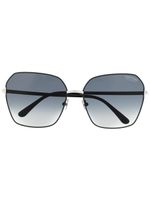 TOM FORD Eyewear lunettes de soleil à monture oversize - Noir