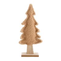 everlands kunstkerstboom beeld teddy 15x6x29cm
