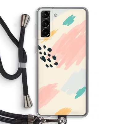 Sunday Chillings: Samsung Galaxy S21 Plus Transparant Hoesje met koord