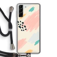 Sunday Chillings: Samsung Galaxy S21 Plus Transparant Hoesje met koord