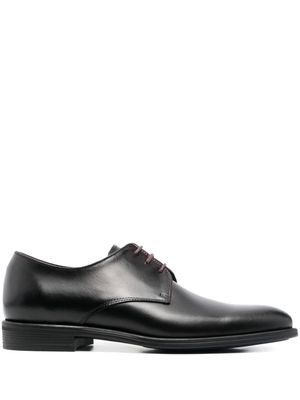 PS Paul Smith chaussures lacées à fini mate - Noir