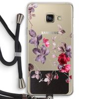 Mooie bloemen: Samsung Galaxy A3 (2016) Transparant Hoesje met koord Mooie bloemen: Samsung Galaxy A3 (2016) Transparant Hoesje met koord