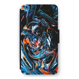 Black Unicorn: iPhone 12 mini Flip Hoesje