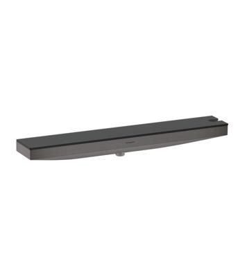 Hansgrohe Rainfinity muuraansluiting porter 500 met douchehouder en planchet R, Brushed Black Chrome