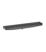 Hansgrohe Rainfinity muuraansluiting porter 500 met douchehouder en planchet R, Brushed Black Chrome