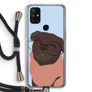Ludo: OnePlus Nord N10 5G Transparant Hoesje met koord