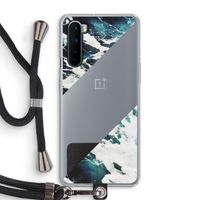Golven: OnePlus Nord Transparant Hoesje met koord
