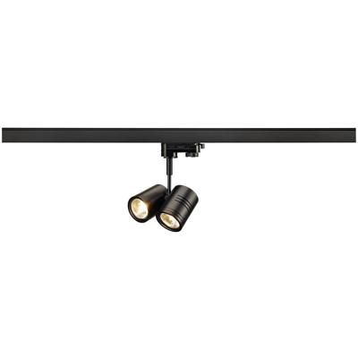 SLV Railspot dubbelBima 2 3-fase zwart - 152230