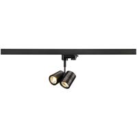 SLV Railspot dubbelBima 2 3-fase zwart - 152230