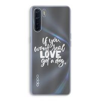 Partner in crime: Oppo A91 Transparant Hoesje