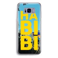 Habibi Majorelle : Samsung Galaxy S8 Plus Transparant Hoesje