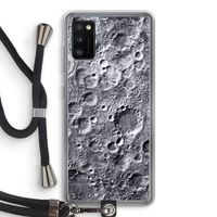 Maanlandschap: Samsung Galaxy A41 Transparant Hoesje met koord