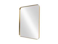 Wandspiegel AMSTERDAM 100 cm aluminium goud - 48234