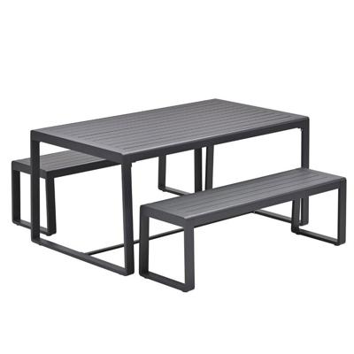 Amada Picknick Set Carbon Black - Garden impressions