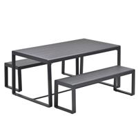 Amada Picknick Set Carbon Black - Garden impressions