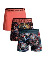Muchachomalo 3-Pack Heren Boxershorts - Nostalgic