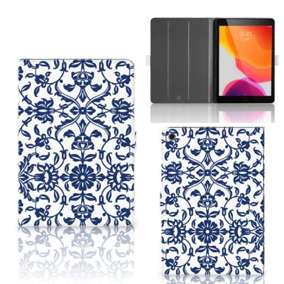 iPad 10.2 2019 | iPad 10.2 2020 | 10.2 2021 Tablet Cover Flower Blue iPad 10.2 2019 | iPad 10.2 2020 | 10.2 2021 Tablet Cover Flower Blue