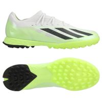 adidas X Crazyfast .1 TF Crazyrush - Wit/Zwart/Lucid Lemon