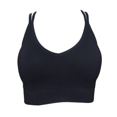 TACCHINI SEAMLESS SPORTS BRA BLACK