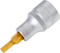 HAZET Dopsleutelbit 986-5 · 1/2 inch (12,5 mm) vierkant hol · Binnen-zeskant-profiel · SW 5 mm