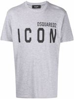 DSQUARED2 t-shirt à logo imprimé - Gris - thumbnail