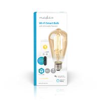 Nedis SmartLife LED Filamentlamp | Wi-Fi | E27 | 806 lm | 7 W | 1 stuks - WIFILRF10ST64 WIFILRF10ST64 - thumbnail