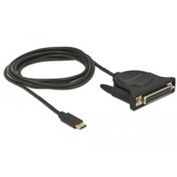 USB-C 2.0 male > 1 x Parallel DB25 female Kabel USB-C 2.0 male > 1 x Parallel DB25 female Kabel