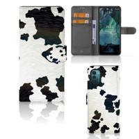 Nokia G11 | G21 | Telefoonhoesje | Met pasjeshouder | Koeienvlekken