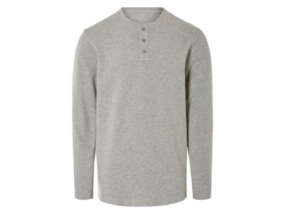 LIVERGY Heren shirt (Grijs, XL)