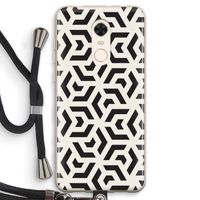 Crazy pattern: Xiaomi Redmi 5 Transparant Hoesje met koord
